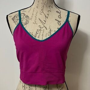 Knix Longevity Sports Bra Sz XXL Magenta/Teal